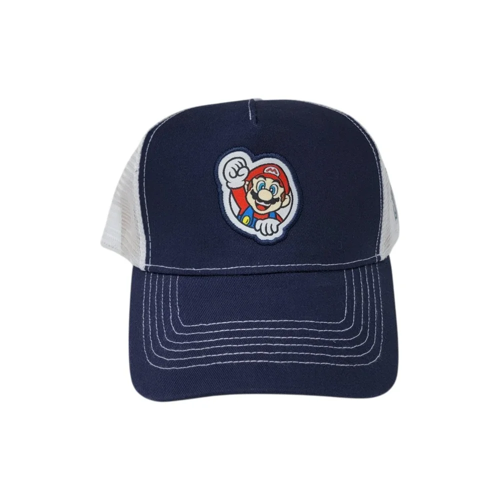 2025 Seattle Mariners Nintendo Super Mario Day Snapback Hat Cap Trucker Mesh